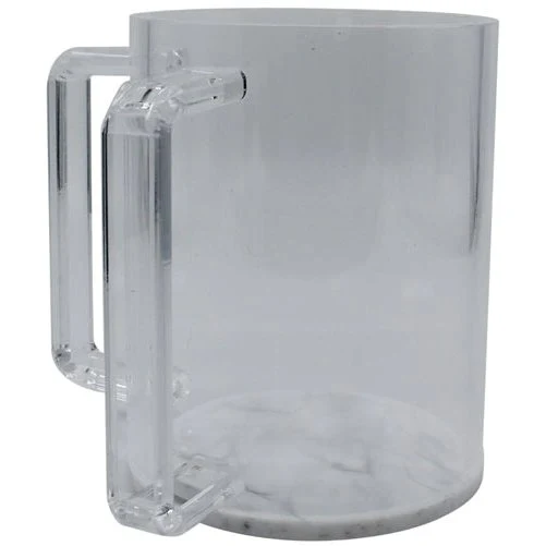 Majestic Giftware Acrylic Marbled Bottom Washing Cup