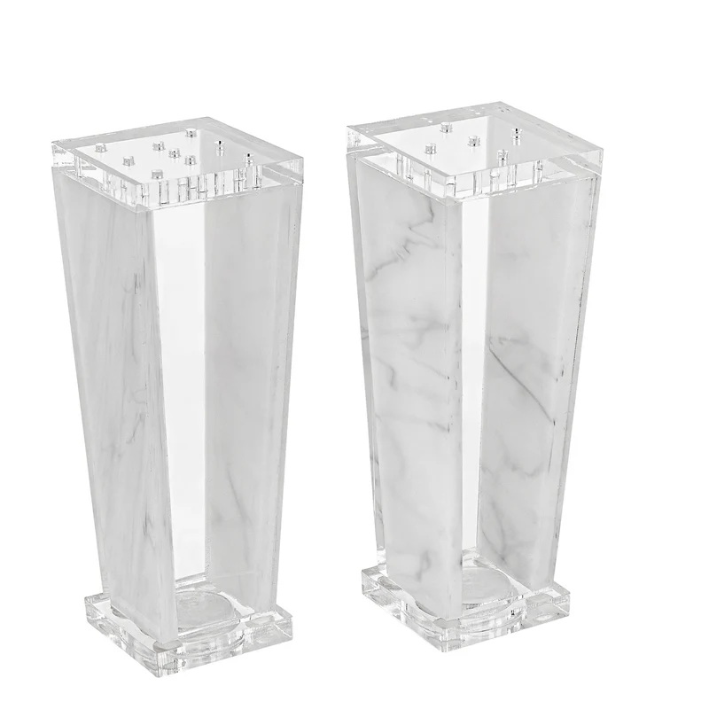 Waterdale Trapezoid Salt Shaker, Set of 2 - Assorted Colors