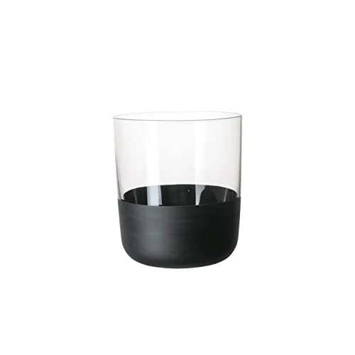 Villeroy & Boch Manufacture Rock Stems Double Old Fashioned Glasses, Set Of 4