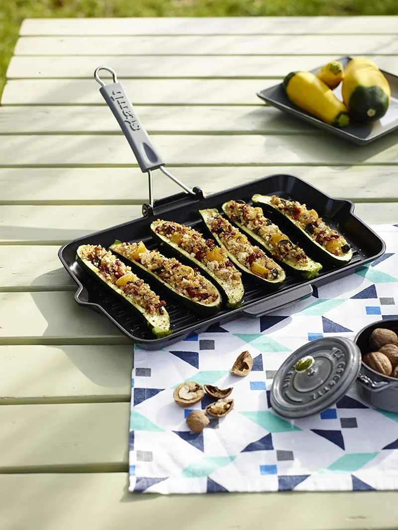 Grill fonte Staub rectangulaire