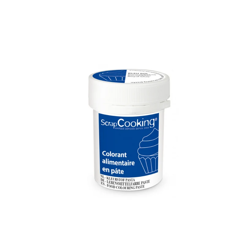 Colorant alimentaire en pâte Bleu roi 20g