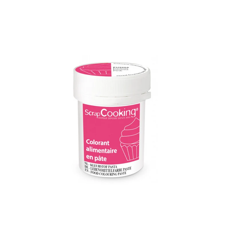 Colorant alimentaire en pâte fuchsia 20g