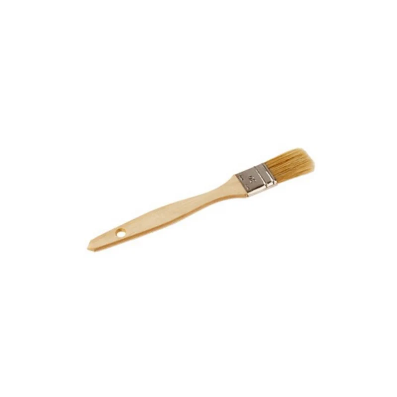 Pinceau soie manche hêtre 20mm