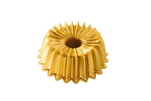 Nordic Ware Brilliance Bundt Pan, Gold