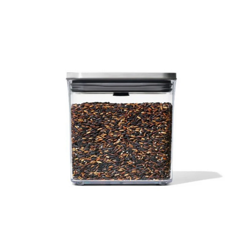 Boite POP rectangle 1,6L inox
