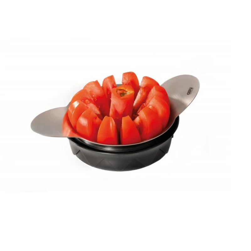Coupe-tomates et pommes Pomo