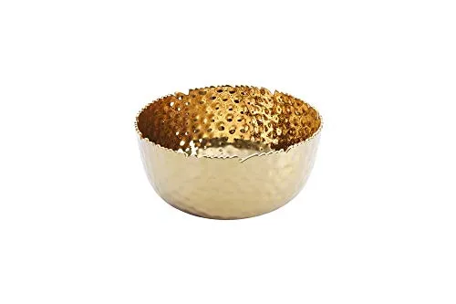 Pampa Bay Golden Millennium Large Porcelain Round Bowl