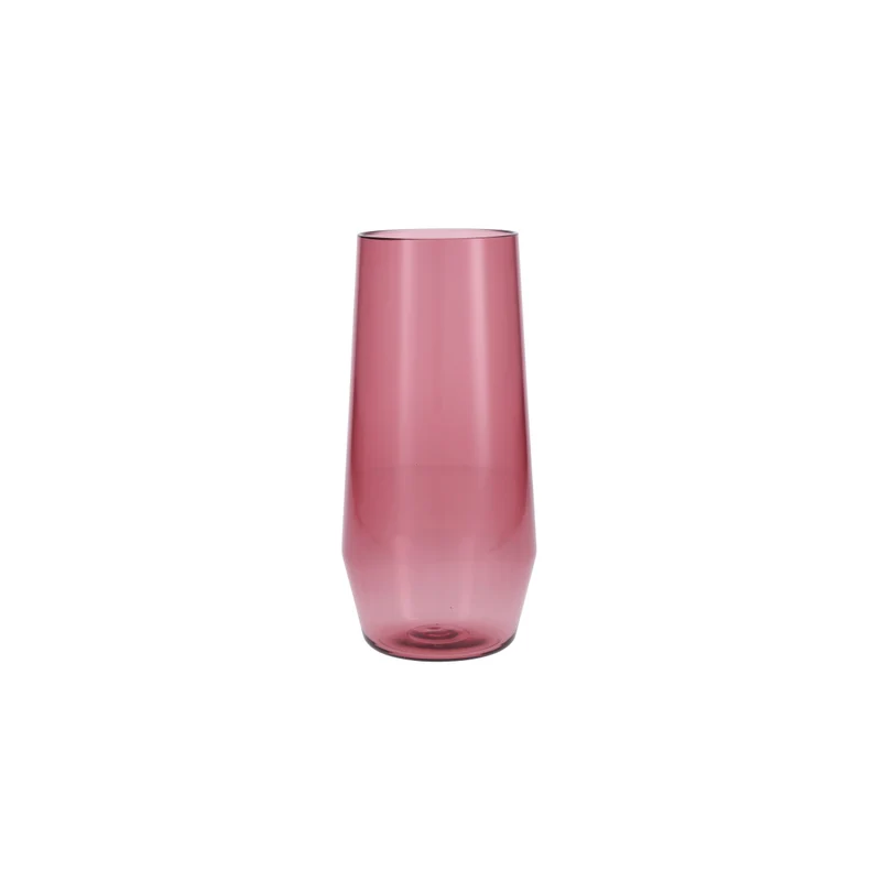 Fortessa Sole Iced Tea Rose 18oz, Set Of 6