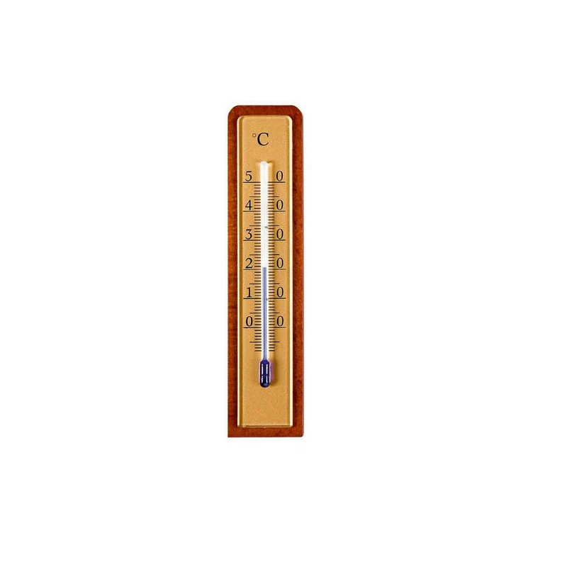 Thermomètre d'intérieur noyer