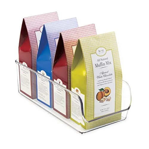 iDesign Linus Plastic Canned Food and Soda Can Organizer