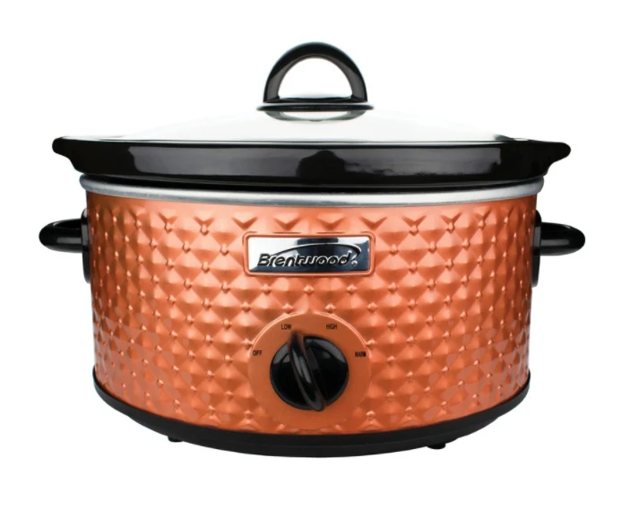 Brentwood 3.5QT Slow Cooker - Copper
