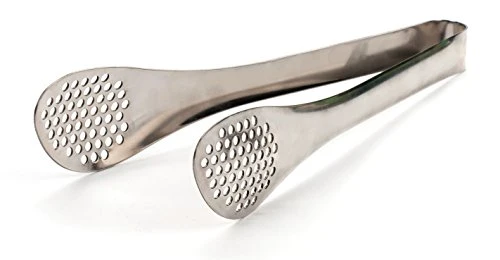 RSVP Endurance Stainless Steel Straining Tongs, 10-inch