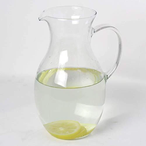 Simax Glassware 1.5 Quart Classic Clear Glass Pitcher For Cold Beverages, Dishwasher Safe