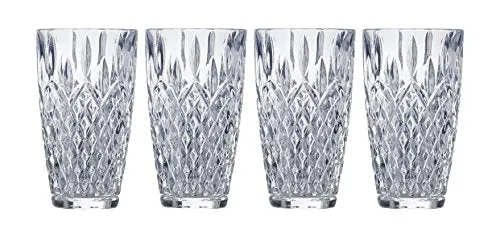 Mikasa Harding Highball Glass, 11.7-Ounce, Set of 4