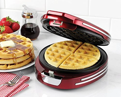 Nostalgia Retro Belgian Waffle Maker
