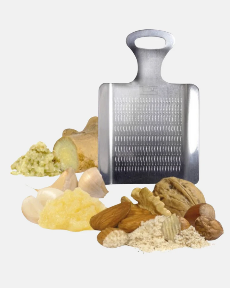 Gratte-Ail en Inox La Bonne Graine – L'Outil Polyvalent pour une Cuisine Authentique