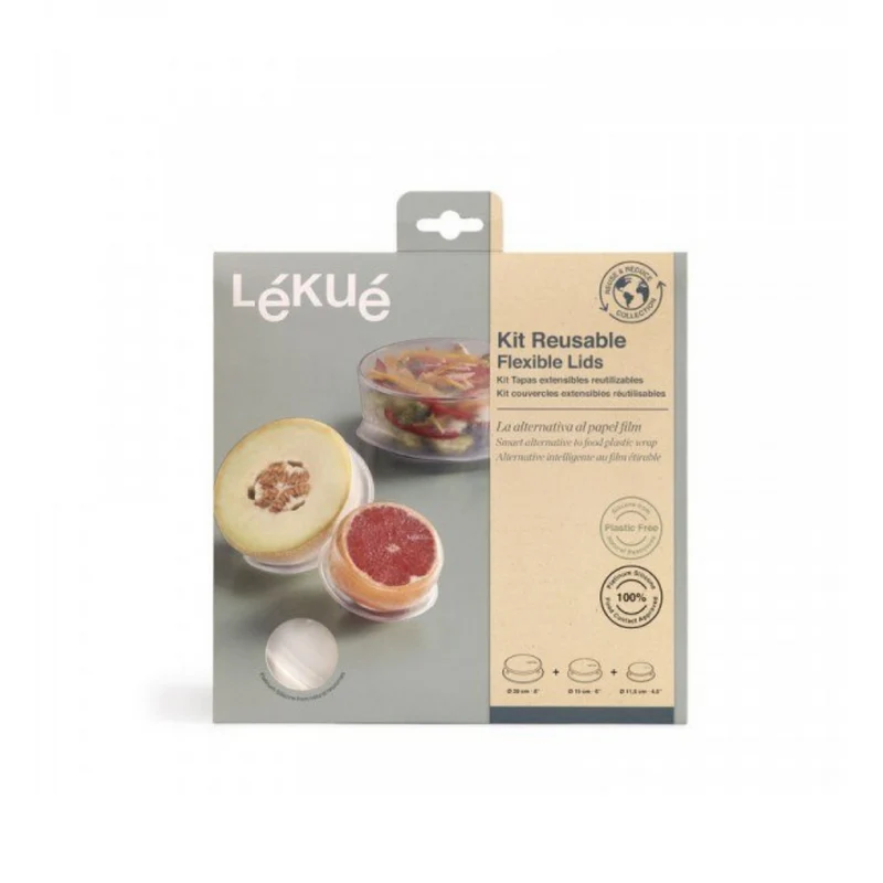 Couvercle Extensible Réutilisable 11cm - LEKUE