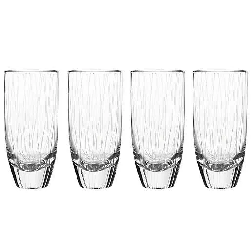 Qualia Breeze Highball Glass, Set of 4