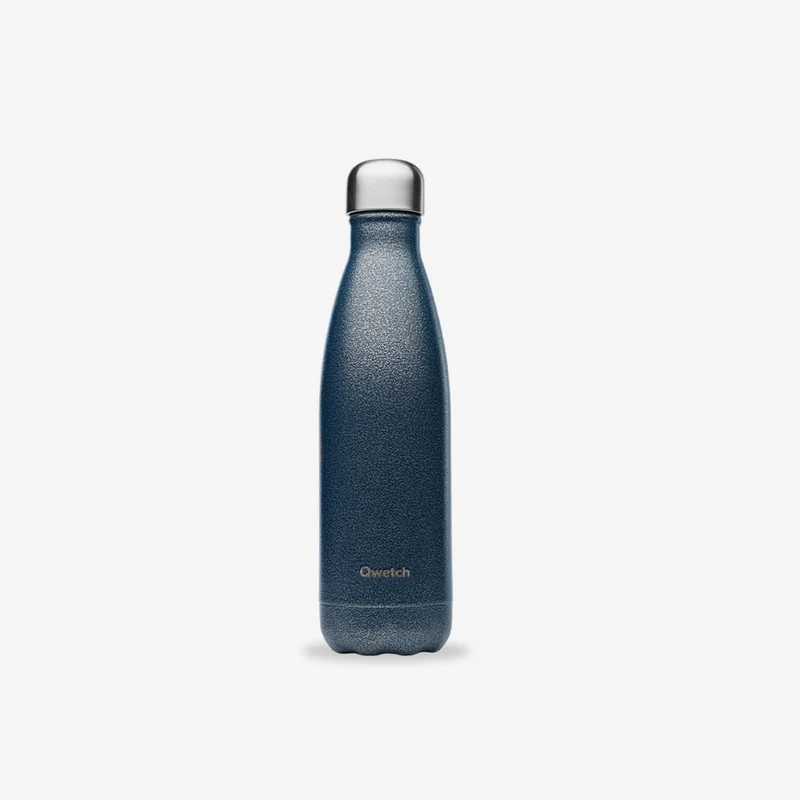 Bouteille isotherme 500ml roc bleu
