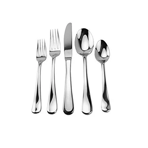 David Shaw PRD850 20 Piece 18/10 Stainless Steel Flatware Set, Splendide Georgia