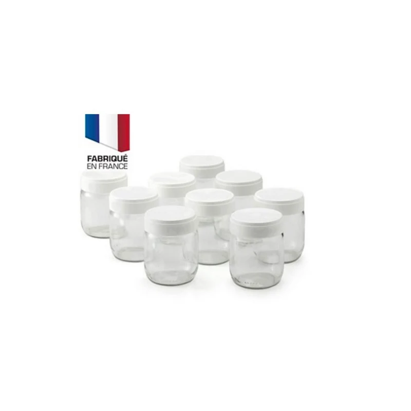 Lot 9 pots yaourts