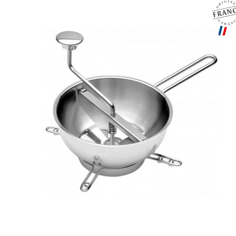Moulin à légumes inox poignée fixe