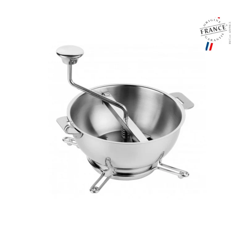 Moulin à légumes inox avec poignée amovible - CRISTEL