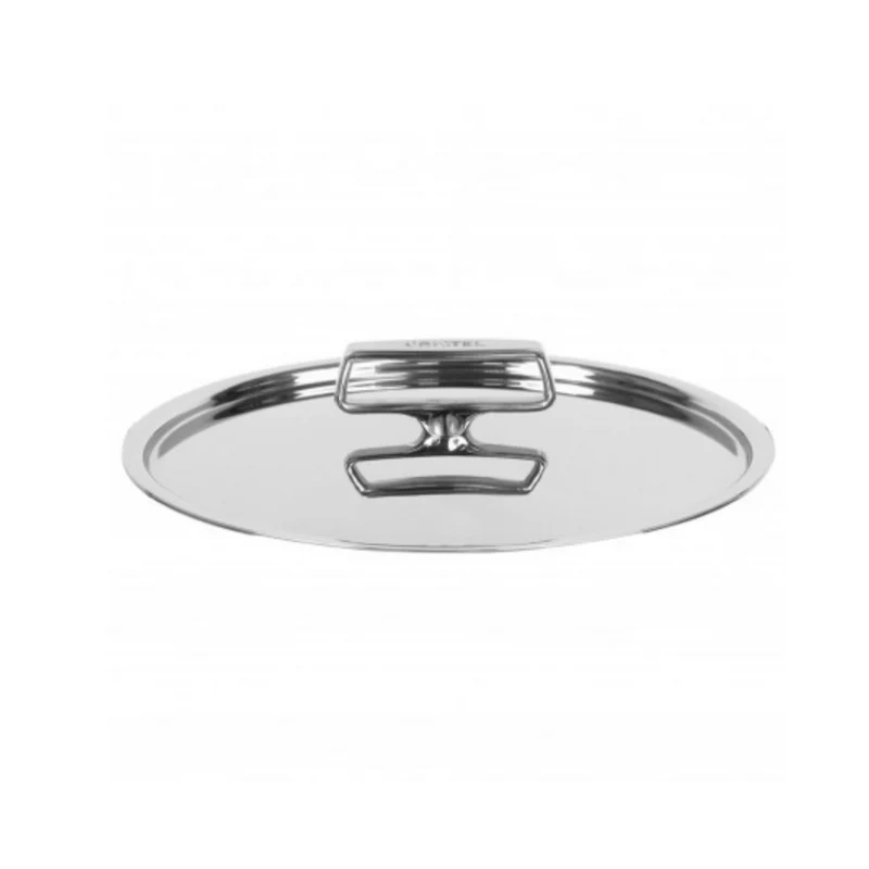 Couvercle inox plat – Castel’Pro® Cristel