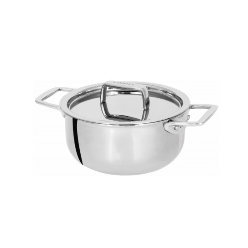 Faitout en Inox 5-Ply Castel'Pro | Qualité Professionnelle
