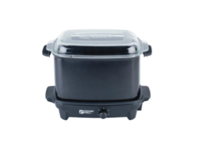 MAGIC MILL 7QT QUART SLOW COOKER crock pot, WITH RUBBER HANDLES CROCKPOT