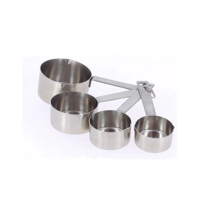 Mesure 4 casserolettes inox