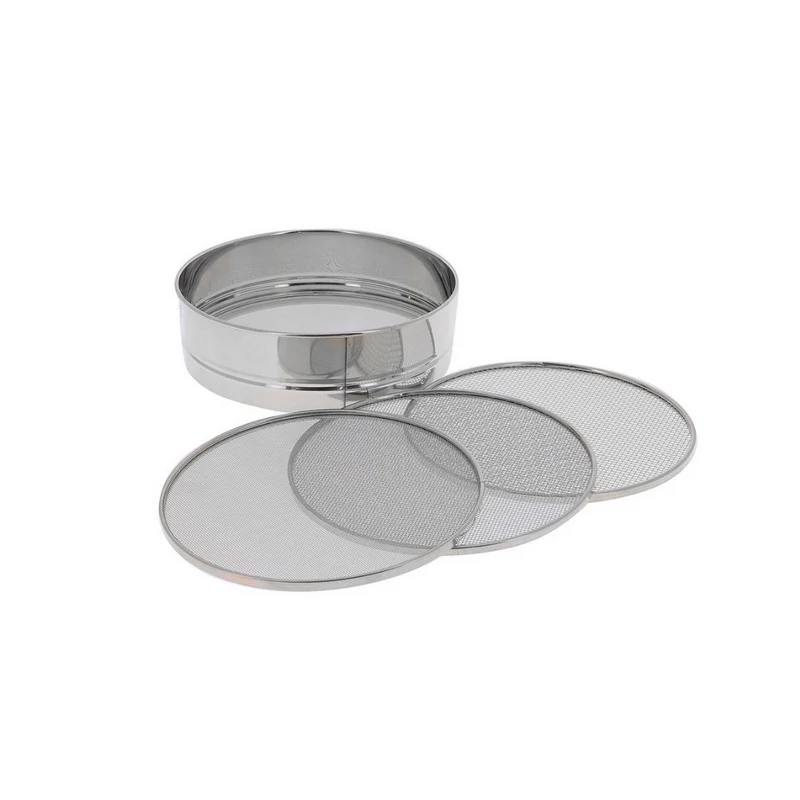 Tamis inox 4 mailles interchangeables