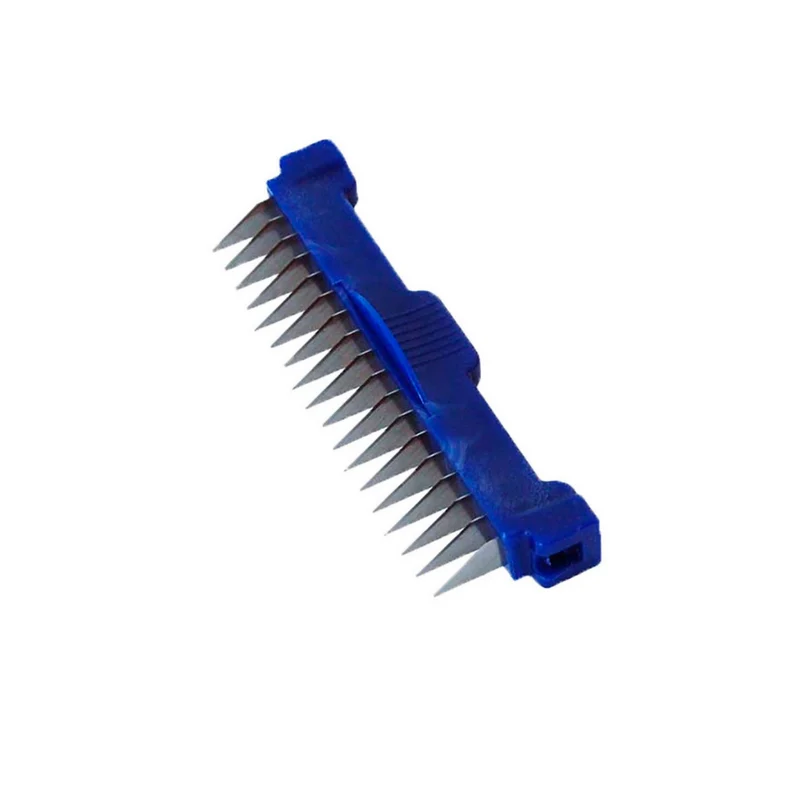 Peigne julienne 5mm bleu
