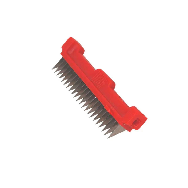 Peigne julienne 4mm rouge