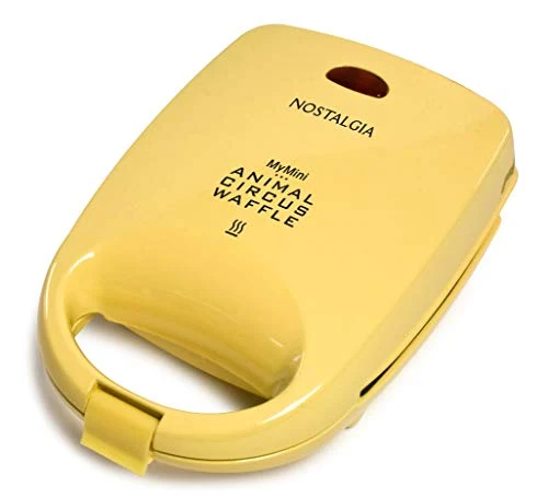Nostalgia MyMini Electric Animal Circus Waffle Maker