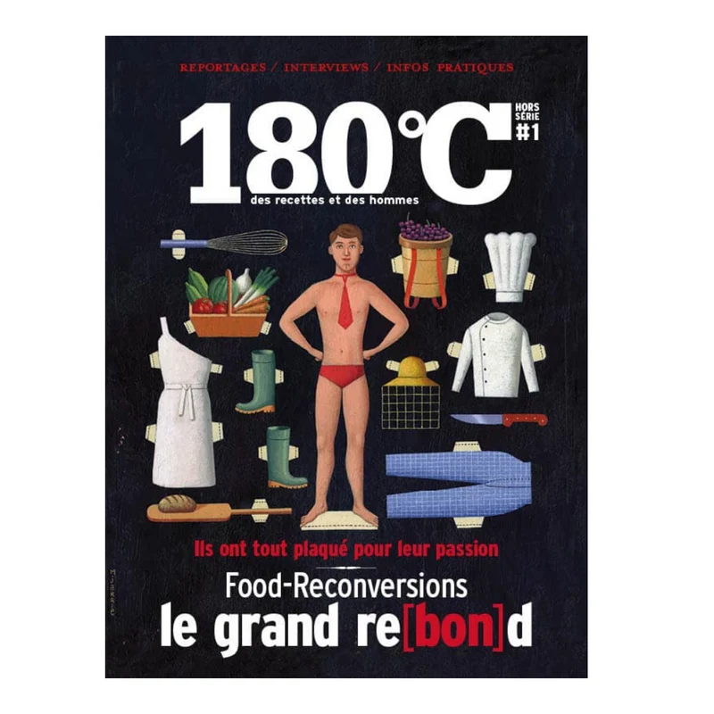 Revue culinaire 180°C N°1 Hors série - Food reconversion