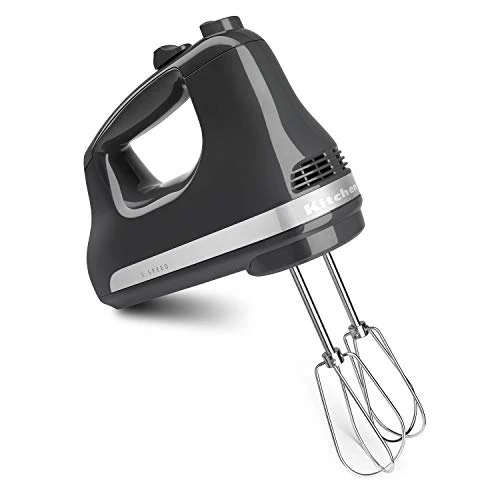 KitchenAid Ultra Power 5 Speed Hand Mixer, Tempest Grey