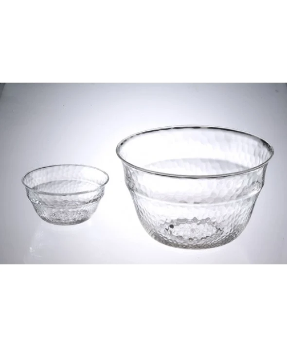 Huang Acrylic 11" Salad Bowl, Iced Diamonds
