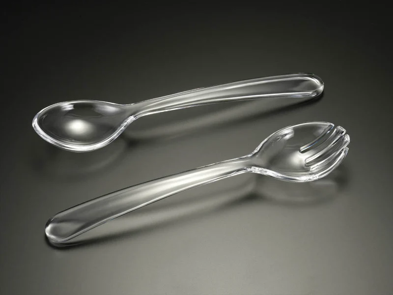 Huang Acrylic Salad Servers