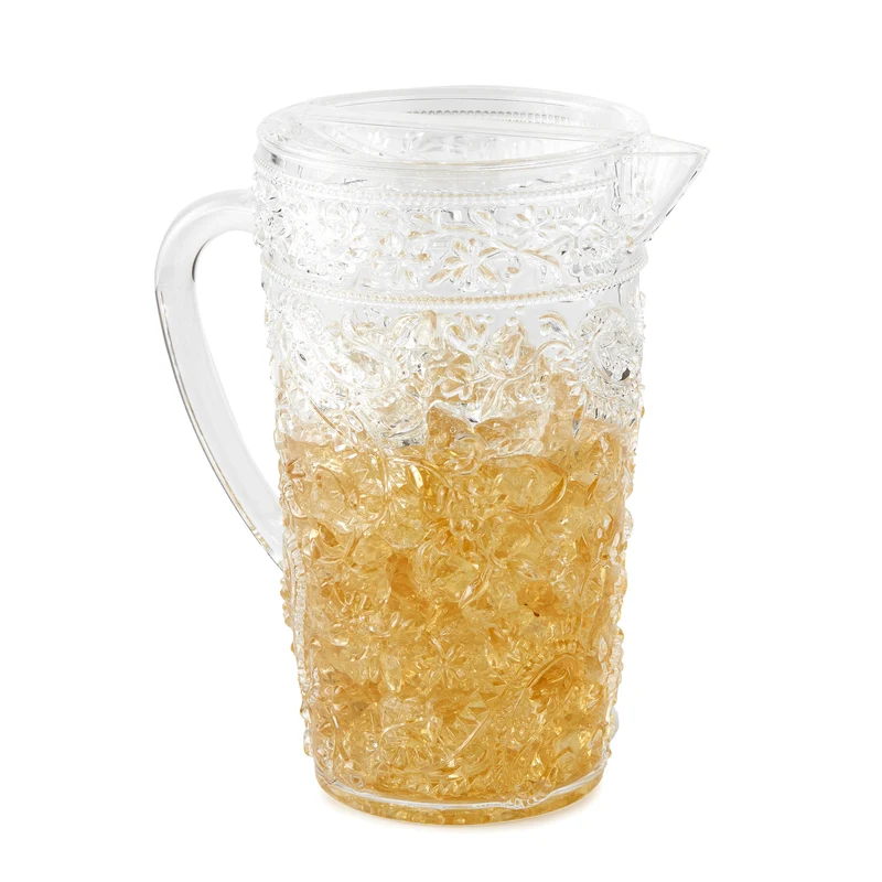 Huang Acrylic Paisley Pitcher