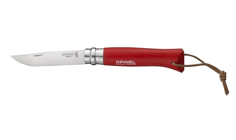 Couteau pliant N°8 Rouge Baroudeur