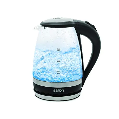 Salton Cordless Electric Compact Glass Kettle