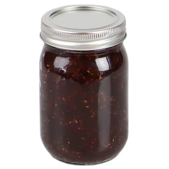 Home Basics 12 oz. Wide Mouth Clear Mason Glass Canning Jar