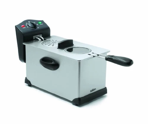 Salton Stainless Steel Deep Fryer, 3 Liter