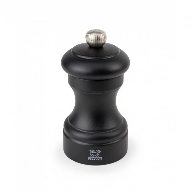 Moulin à Sel Peugeot Bistro Noir Mat – 10 cm