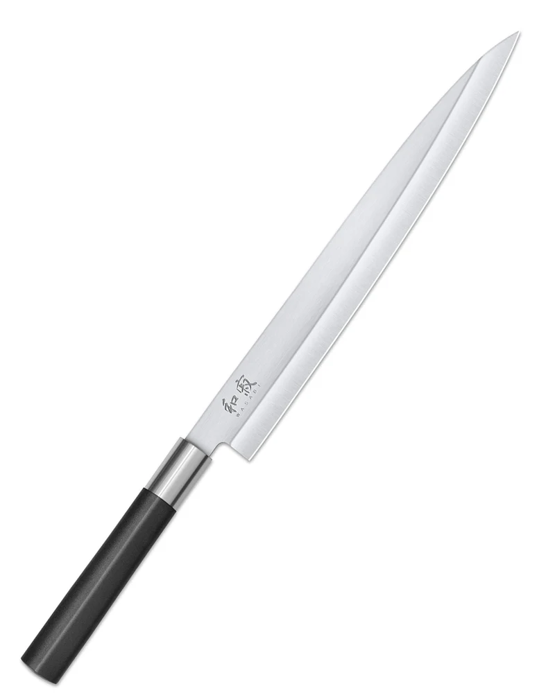 Couteau Kai Wasabi Black – Yanagiba 24 cm – Sashimi & tranchage fin