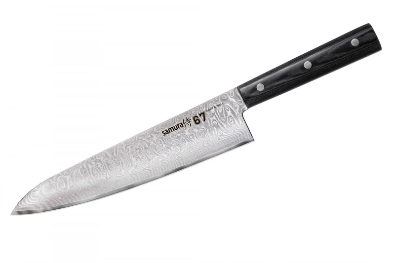 Couteau Chef DAMASCUS 67 20,8cm SAMURA