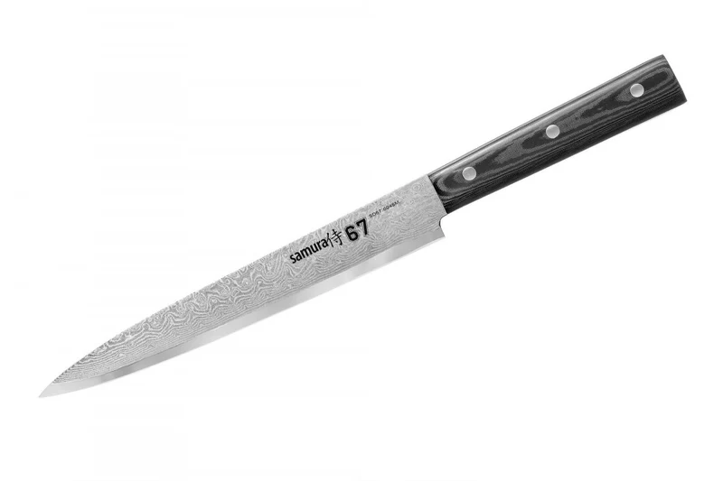 Couteau DAMASCUS 67 SLICING 19,5cm SAMURA