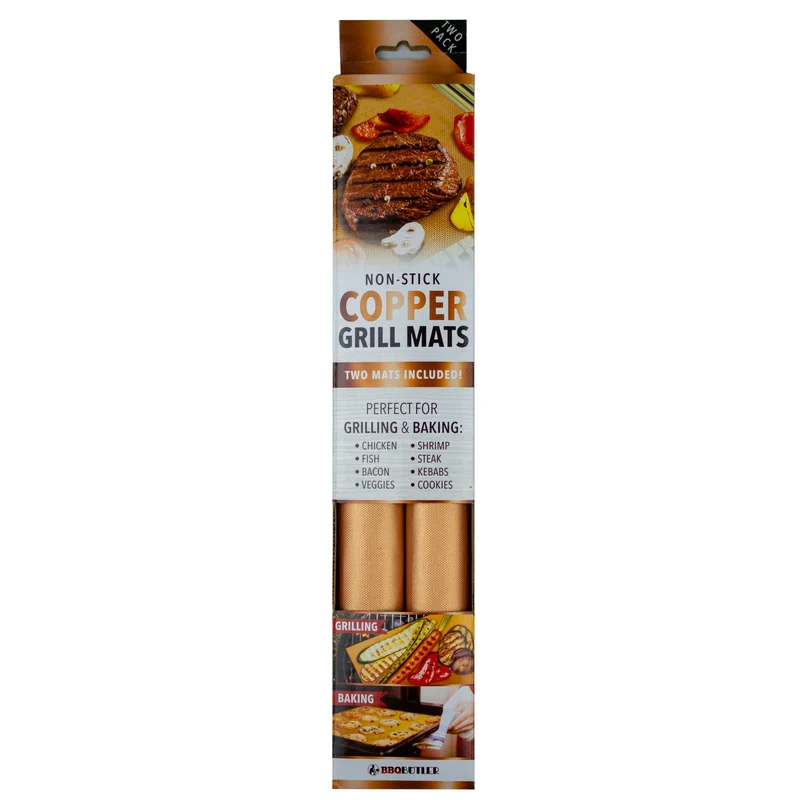 The BBQ Butler Copper Grill Mats