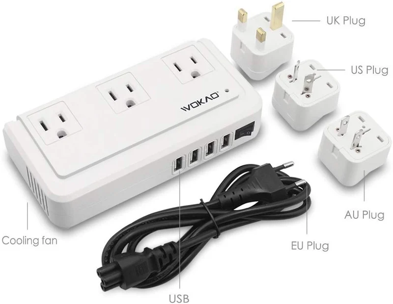 WOKAO V3 230W MAX Voltage Converter International Travel Pow